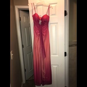 Pink formal dress